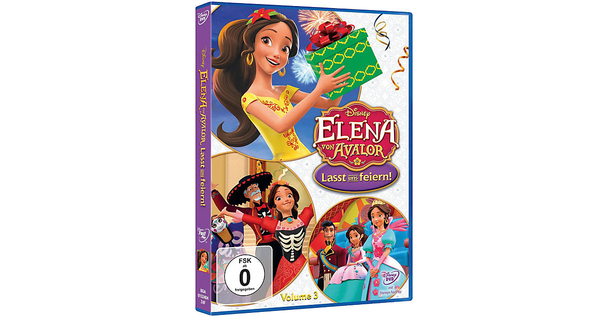 DVD Elena von Avalor - Lasst uns feiern! (Volume 3) Hörbuch