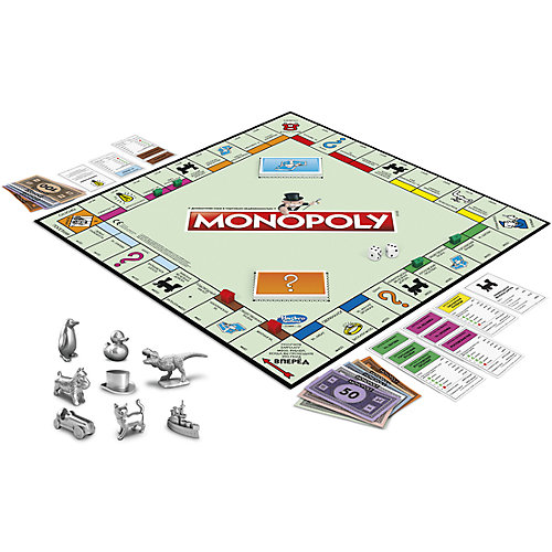 Настольная игра Hasbro Games "Классическая монополия" (обновленная версия) от Hasbro