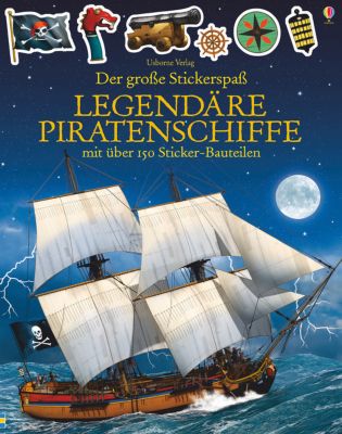 Buch - Der große Stickerspaß: Legendäre Piratenschiffe