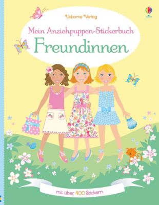 Buch - Mein Anziehpuppen-Stickerbuch: Freundinnen