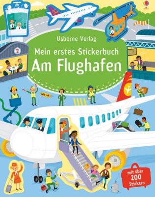 Image of Buch - Mein erstes Stickerbuch: Am Flughafen