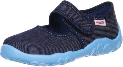 Hausschuhe BONNY für Mädchen, Weite M4, superfit | myToys Superfit Bonny Pferd Hausschuh Mädchen blau kaufen im