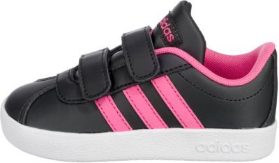 Baby Sneakers VL COURT 2.0 CMF I für Mädchen, adidas Baby Sneakers VL COURT 2.0 CMF I für Mädchen, adidas