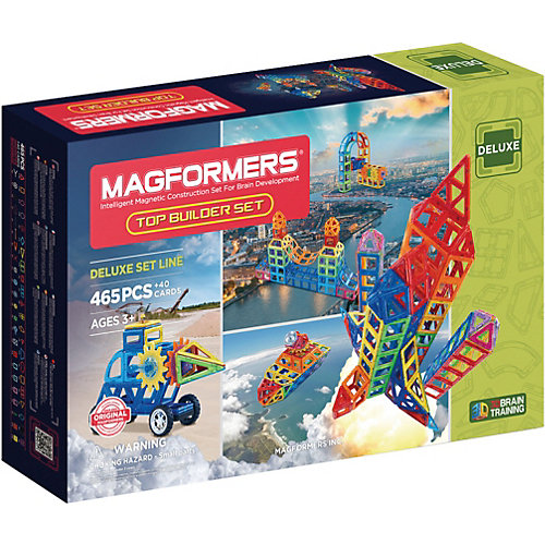Магнитный конструктор Magformers "Top Builder set" от MAGFORMERS