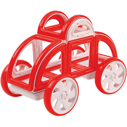 Магнитный конструктор Magformers "My First Buggy, красный" от MAGFORMERS