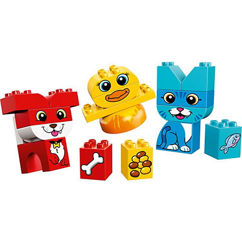 Конструктор LEGO DUPLO 10858: Мои первые домашние животные от LEGO