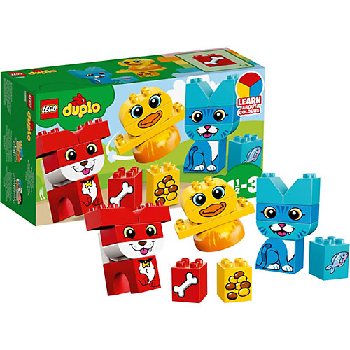 Конструктор LEGO DUPLO 10858: Мои первые домашние животные от LEGO