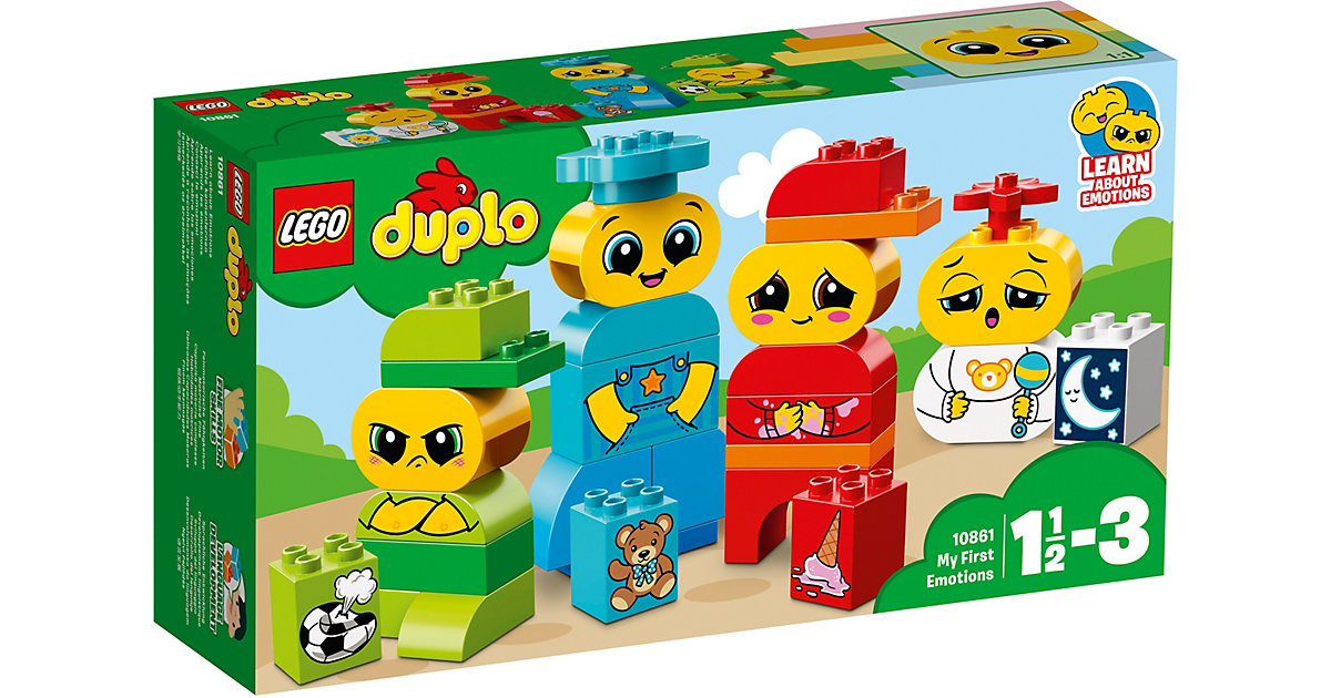 LEGO · LEGO 10861 DUPLO: Meine ersten Emotionen - Gefühle erklären LEGO · LEGO 10861 DUPLO: Meine ersten Emotionen - Gefühle erklären