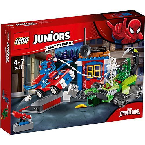 Конструктор LEGO Juniors 10754: Решающий бой Человека-паука против Скорпиона от LEGO