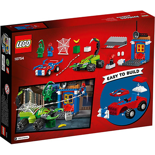 Конструктор LEGO Juniors 10754: Решающий бой Человека-паука против Скорпиона от LEGO