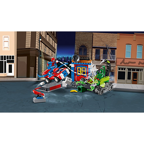 Конструктор LEGO Juniors 10754: Решающий бой Человека-паука против Скорпиона от LEGO
