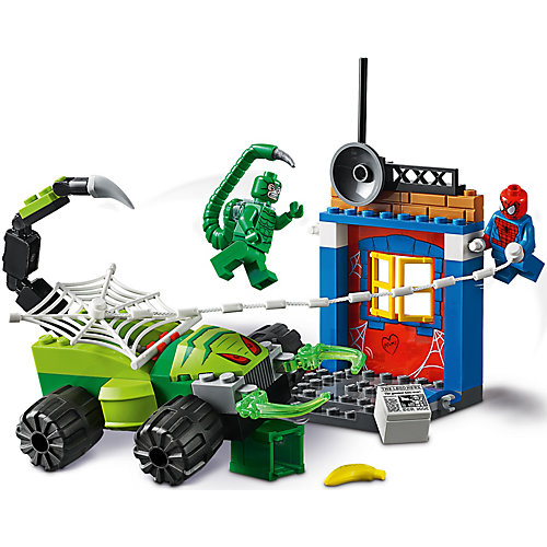 Конструктор LEGO Juniors 10754: Решающий бой Человека-паука против Скорпиона от LEGO