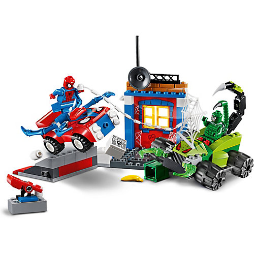 Конструктор LEGO Juniors 10754: Решающий бой Человека-паука против Скорпиона от LEGO