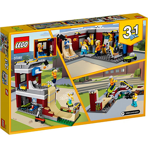 Конструктор LEGO Creator 31081: Скейт-площадка от LEGO