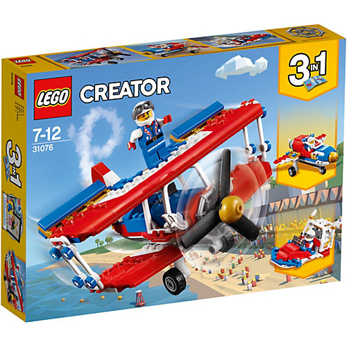 Конструктор LEGO Creator 31076: Самолёт для крутых трюков от LEGO
