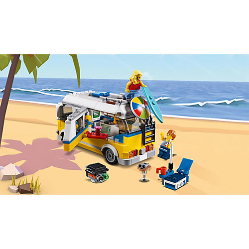 Конструктор LEGO Creator 31079: Фургон сёрферов от LEGO