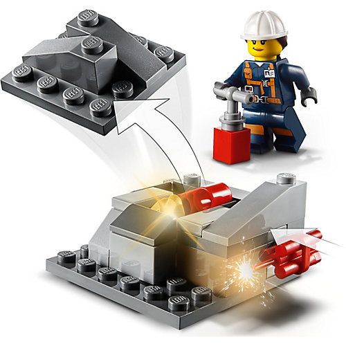 Конструктор LEGO City 60184: Бригада шахтеров от LEGO