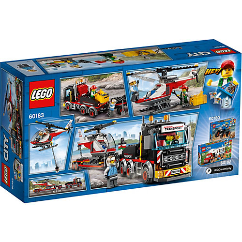 LEGO City Great Vehicles 60183: Перевозчик вертолета от LEGO
