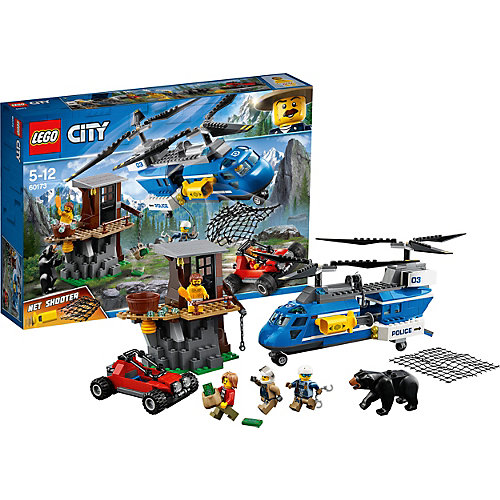 Конструктор LEGO City 60173: Погоня в горах от LEGO