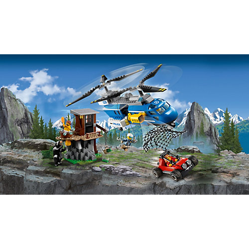 Конструктор LEGO City 60173: Погоня в горах от LEGO