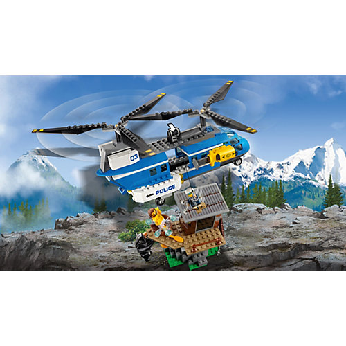 Конструктор LEGO City 60173: Погоня в горах от LEGO
