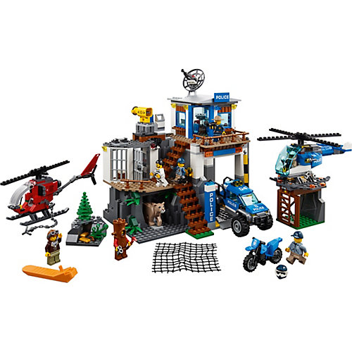 Конструктор LEGO City 60174: Полицейский участок в горах от LEGO