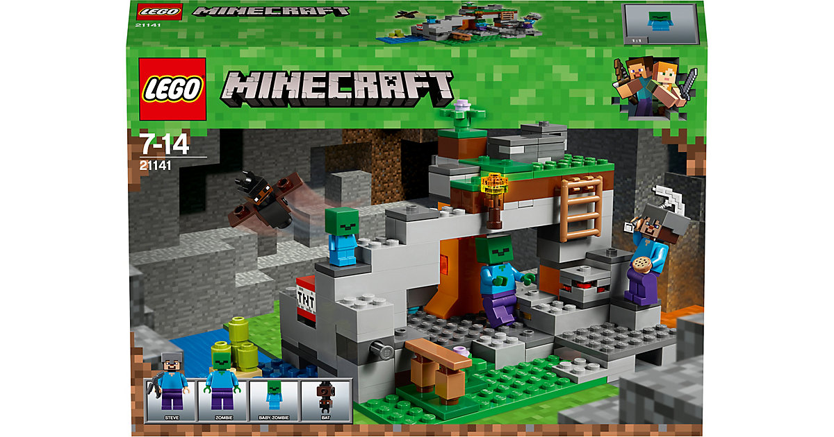 LEGO 21141 Minecraft: Zombiehöhle