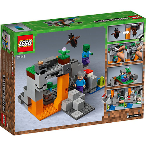 Конструктор LEGO Minecraft 21141: Пещера зомби от LEGO