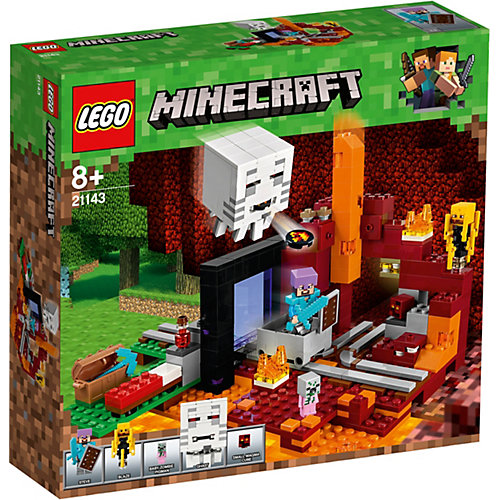 Конструктор LEGO Minecraft 21143: Портал в Подземелье от LEGO