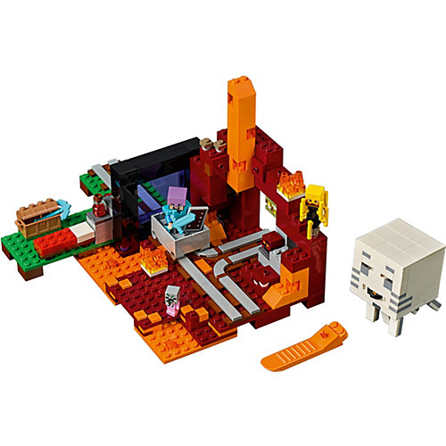 Конструктор LEGO Minecraft 21143: Портал в Подземелье от LEGO