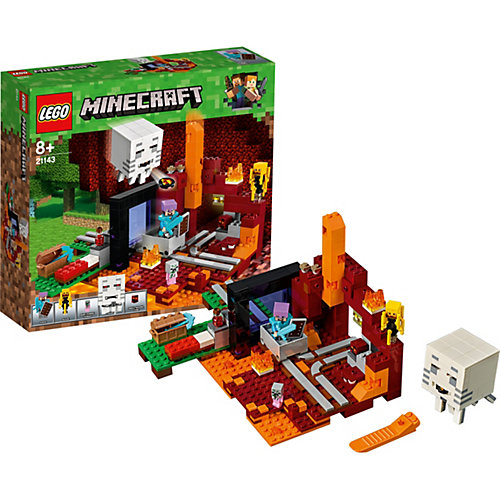 Конструктор LEGO Minecraft 21143: Портал в Подземелье от LEGO