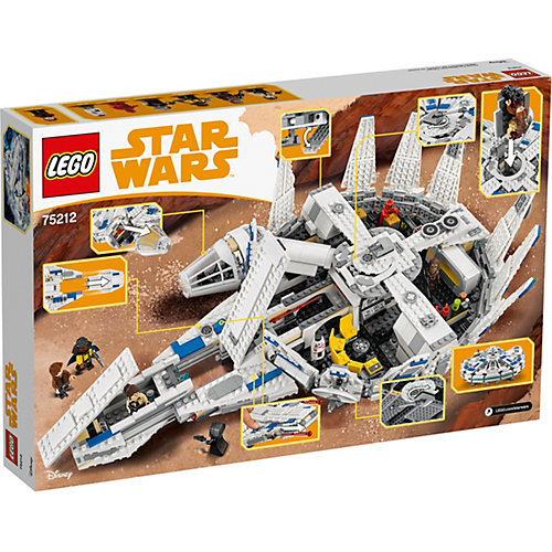 Конструктор LEGO Star Wars 75212: Сокол тысячелетия на Дуге Кесселя от LEGO