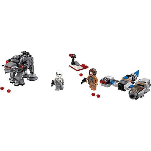 LEGO Star Wars 75195: Бой пехотинцев Первого Ордена против спидера на лыжах от LEGO