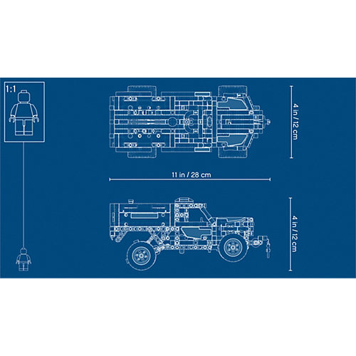 Конструктор LEGO Technic 42075: Служба быстрого реагирования от LEGO