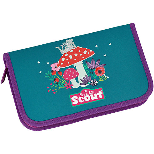 Ранец Scout "Sunny" Мухомор с наполнением - türkis/pink от Scout