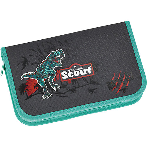 Ранец Scout "Sunny" Хищник с наполненеием - grau/grün от Scout