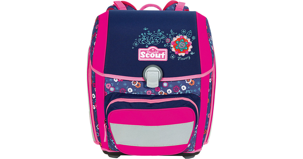 SCOUT · Scout Schulranzenset GENIUS Ltd. Ed. Flowery, 4-tlg. (Kollektion 2018) SCOUT · Scout Schulranzenset GENIUS Ltd. Ed. Flowery, 4-tlg. (Kollektion 2018)