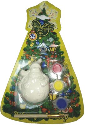 Новогодний набор для росписи Magic Time "Снеговик кругленький"