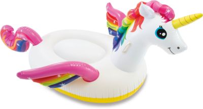 Intex Schwimmtier RideOn UnicornReittier EinhornBadespielzeug ab 3 Jahre 
