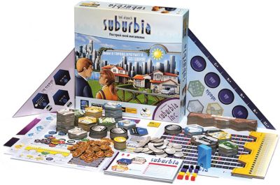 Настольная игра Cosmodrome Games "Suburbia"