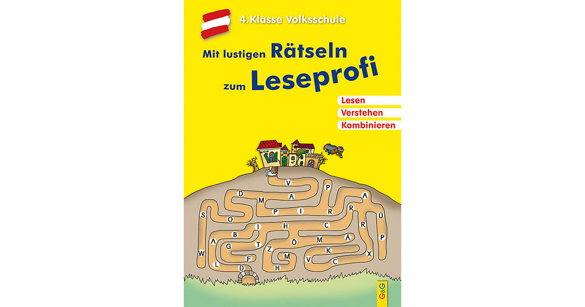 Buch - Mit lustigen Rätseln zum Leseprofi: 4. Klasse Volksschule