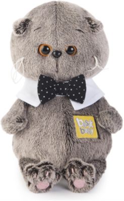 Мягкая игрушка Budi Basa Кот Басик BABY в воротничке, 20 см