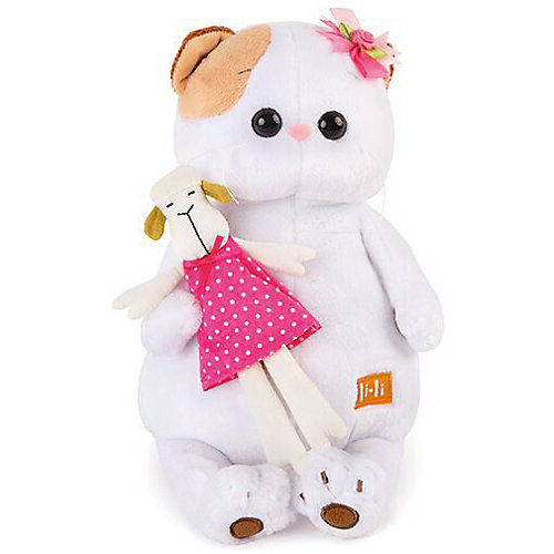 Мягкая игрушка Budi Basa Кошечка Ли-Ли с овечкой, 24 см от Budi Basa