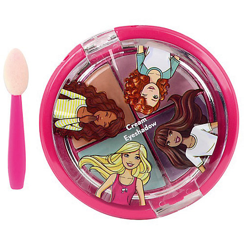 Игровой набор Markwins Barbie "Декоративная косметика" Тени для век, 4 цвета от Markwins