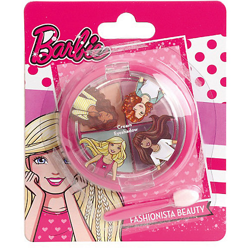 Игровой набор Markwins Barbie "Декоративная косметика" Тени для век, 4 цвета от Markwins