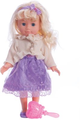 Кукла 40 см, озвученная, руссифицированная, закрываются глазки.