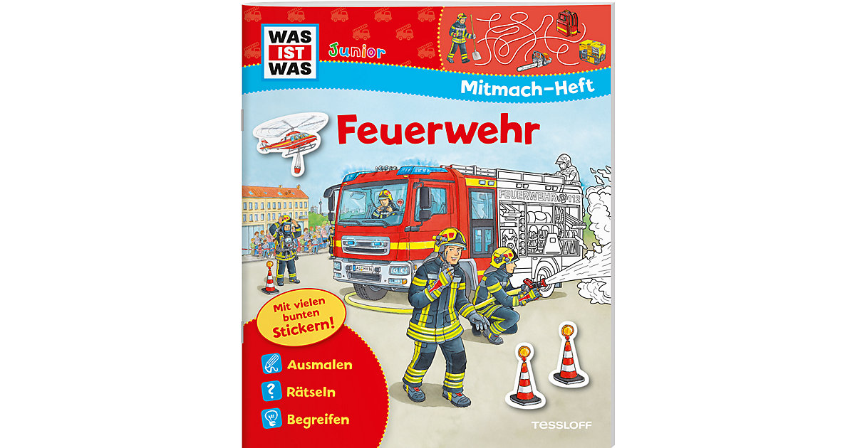 Buch - WAS IST WAS Junior: Feuerwehr, Mitmach-Heft