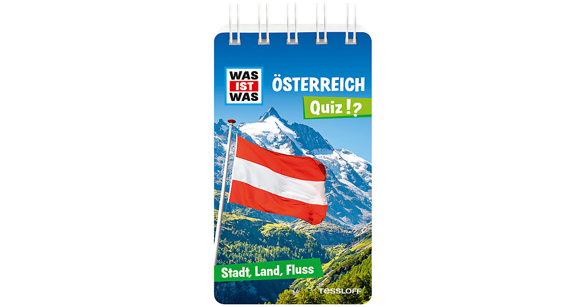 Buch - WAS IST WAS Quiz: Stadt, Land, Fluss - Österreich