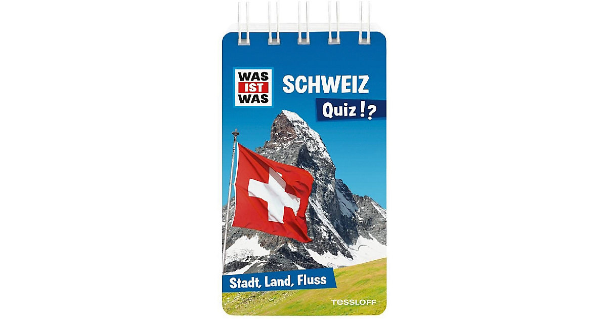 Buch - WAS IST WAS Quiz: Stadt, Land, Fluss - Schweiz