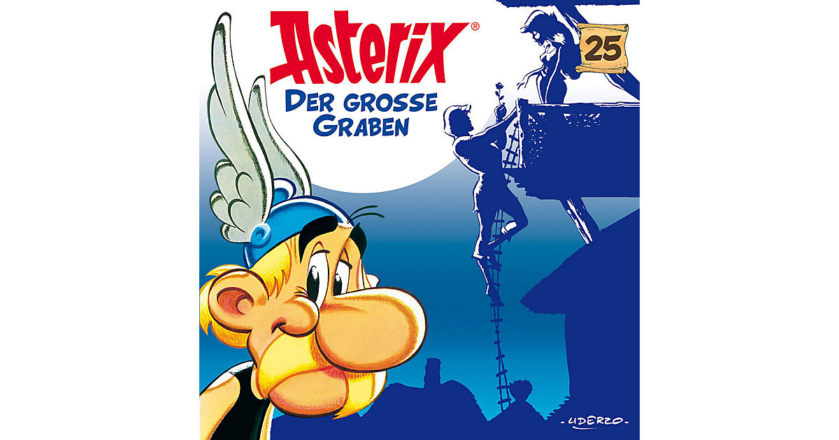 CD Asterix 25: Der Große Graben Hörbuch